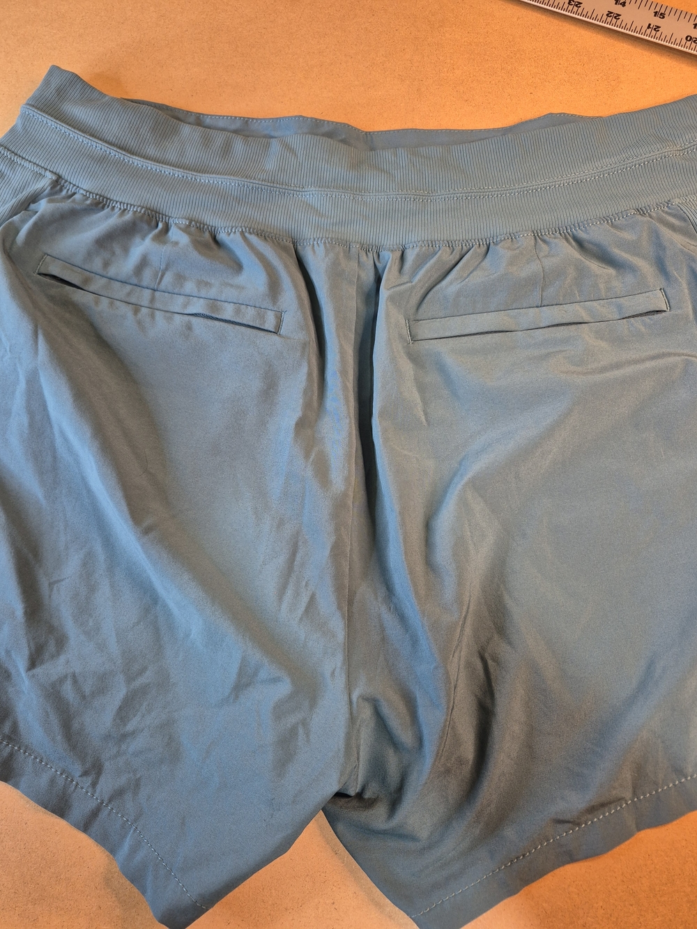 Athleta Womens Athletic Shorts in Teal Blue Size 14 - Picture 8 of 11